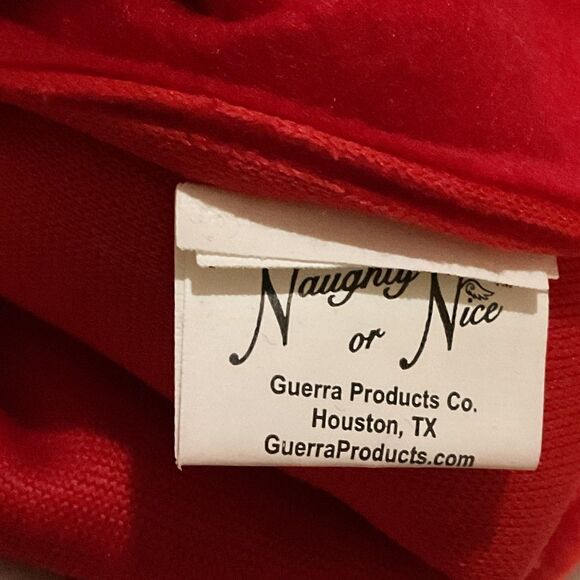 Naughty or Nice High Heel Boot Christmas Stocking - Picture 7 of 8